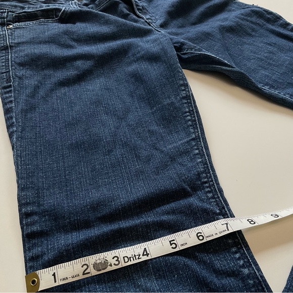 DELIA'S Bailey Boot Cut Jeans Dark Wash Denim Women’s Size 7/8R - Picture 10 of 12